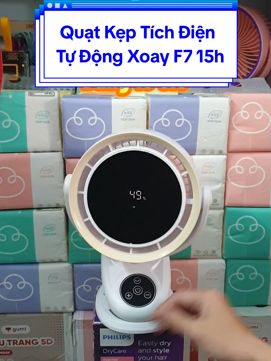 Quạt Kẹp Tích Điện Tự Động Xoay F7 Dùng 15 Giờ Liên Tục, Kẹp Xe Đẩy, Để Bàn, Treo Tường Mang Đi nha #quattichdien #quattichdienpintrau #quattichdientuxoay #quattichdiendoimoi #quattichdienmini #quattichdiendeban #quattichdiengapgon #quattichdiencamtay #quatkep #quatkeptichdien #quatkepxeday #quatkepdungtrenoto #quatkepmini #quatkepban #quat #quattuxoay #quatkeptichdiennkc #quatnkc6 #nkc6 #namkhanhnetwork #dien #dientu #dienmay #sansale #kimnganshopping #sieuhoinhasangtao #salegiuathang #saleluongve #thuhaifreeship #thusaunuagia #quatchobe #tiktokshop66 #sandealsieuvui #muataitiktok #muataitiktokshop #muatrentiktokshop #salexuanhe ##quat2025 #quatf7 #namkhanhnetwork 