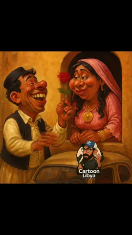 يا غالين علي صوت الفنان الليبي احمد السوكني. #كارتون_ليبيا #ليبيا #ضحك  #رومانسيه