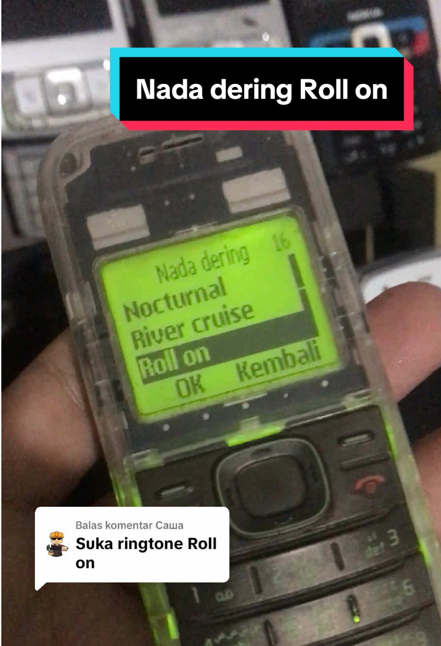 Membalas @Саша favorit bgt ini , dulu pernah jadi nada dering panggilan , mana lagi nada dering favorit kalian 😁 #nokia1200 #nokia #hpjadulnokia #featurephone #nostalgia #nostalgic 