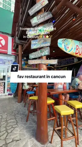 My favorite restaurant in Cancun 🌯🌞🇲🇽🌴💌 📍 The Surfin Burrito #mexico #mexicotravel #surfinburrito #backpacking #traveltok #RestaurantReview #hiddengems #cancun #thingstodo #traveltips 