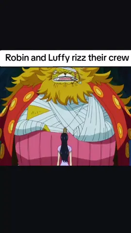 Robin and Luffy rizz the whole crew it's so cutee i love them so muchh!!!!🥹💜🥲🥲#nicorobin #monkeydluffy #luffy #nicoya #onepiece #rizz #zou #mugiwara #strawhats 