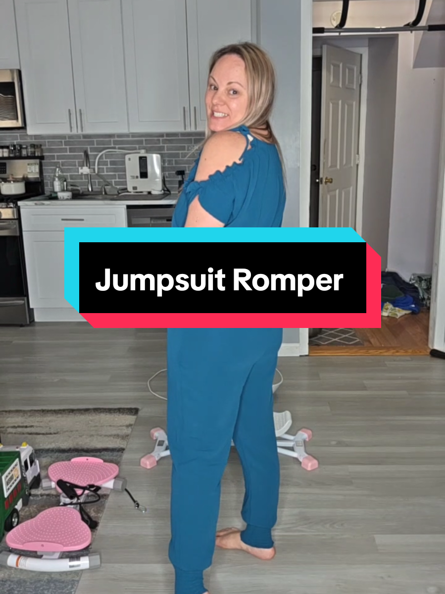 Replying to @gypsysadventures#tiktokshopsummerturnup #Jumpsuit #romper #womensclothing Jumpsuit Romper