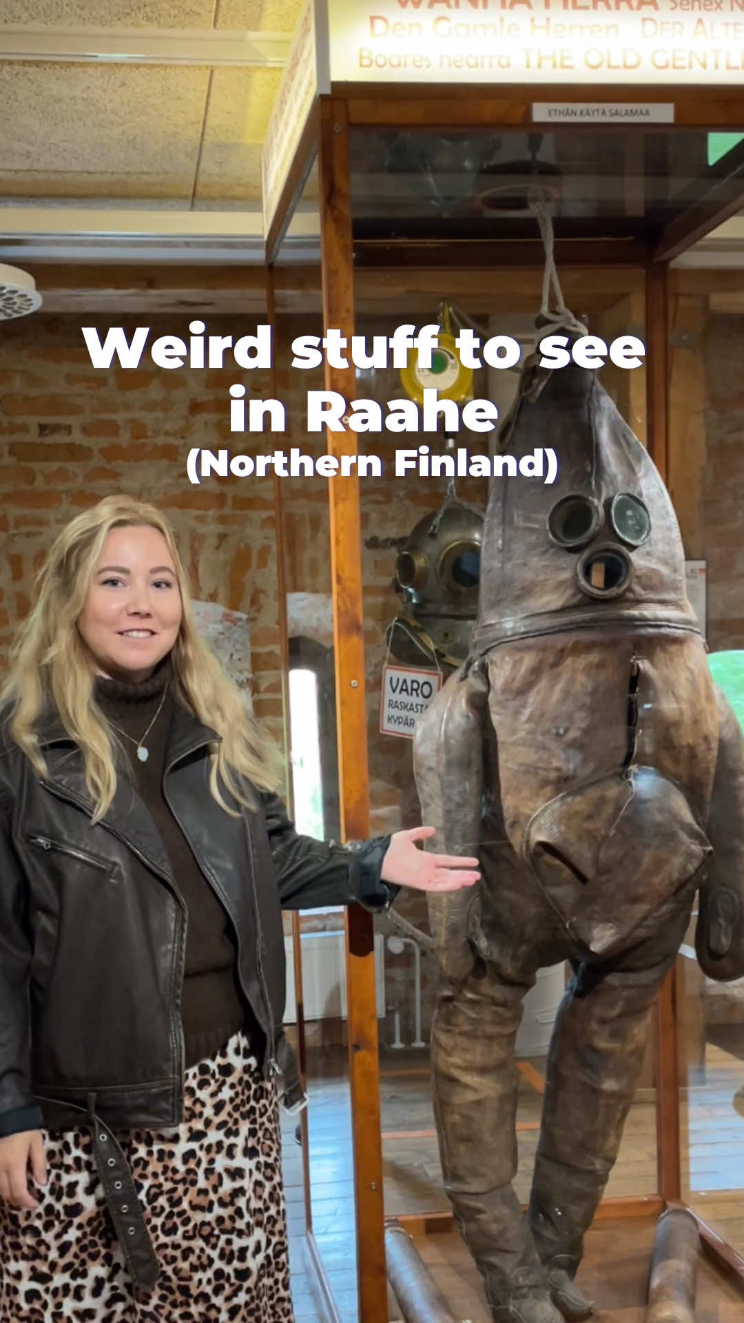 Hidden gem in Northern Finland, the historic city Raahe is full of peculiar things. #VisitFinland #Raahe #VisitOulu
