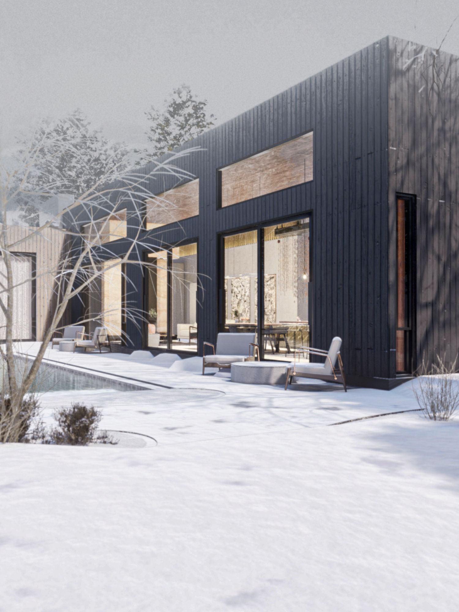 Who said black is too much for a home? We say it’s just enough. 🖤 A façade that’s bold, modern, and impossible to ignore. #dreamhome #fyp #house