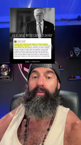 Breaking news! Trump says “The China Deal is done”  #trump 