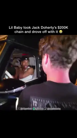 #LilBaby steals #jackdoherty diamond chain😭 #Viral #fyp #streamers #adinross #memes #funny #kaicenat
