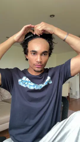 Wig of the day 😌 @dylanswigcloset #wigs #wiginstall #menwig #hairtutorial 