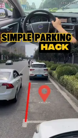 The easiest way to parallel park in one smooth move #carhacks #knowledge #parallelparking #SatuKontenTiapHari 