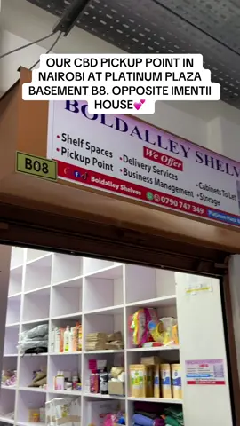 CBD PICKUP LOCATION FOR ANYONE WITHIN NAIROBI 💕PLATINUM PLAZA BASEMENT B8, OPPOSITE IMENTI HOUSE ALONG TOMBOYA STREET 🫵🏻#fyp #fypシ゚ #nairobitiktokers #jewelry #pickuppoint #trendingvideo #trendingsong #tre #giftshop #gift #nairobitiktokers🇰🇪 #makemefamous #trends 