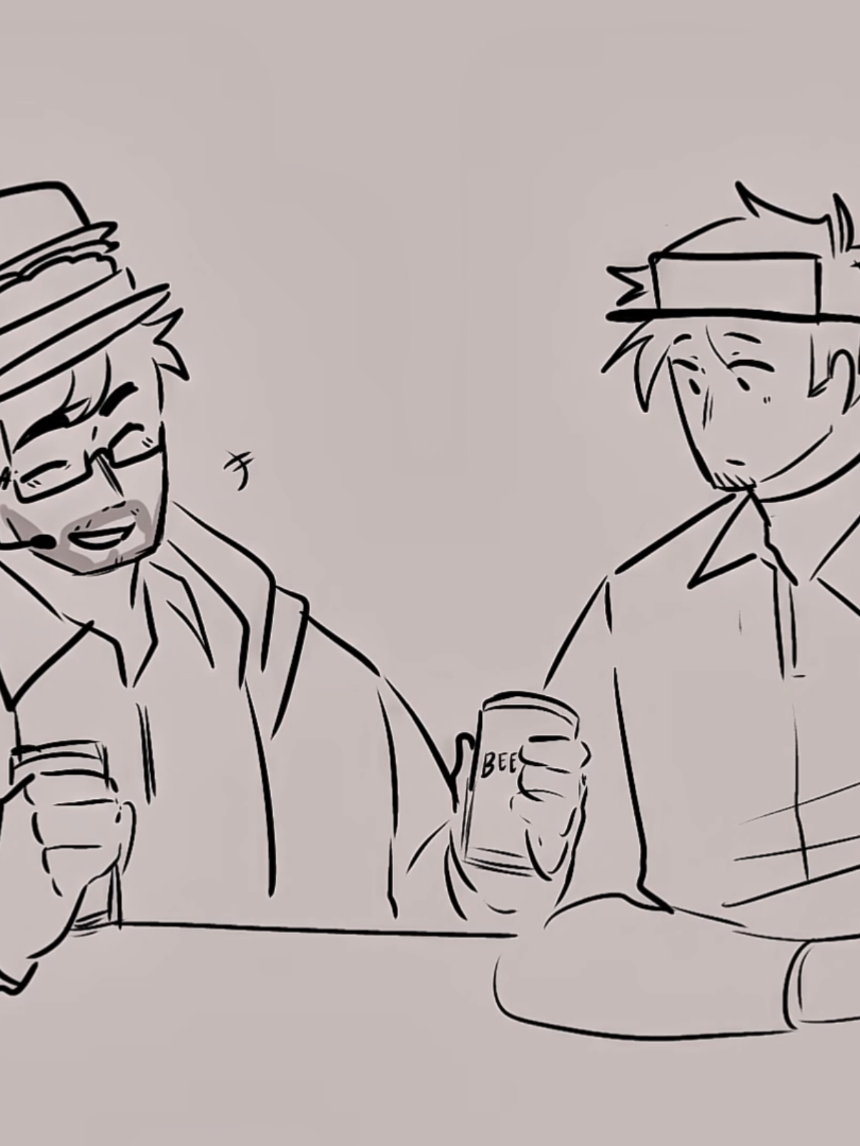 (this is just a headcanon) this song has been on my mind fora while i finally get a time to draw it .  .  (they are def exes trust/j)  .  .  .  .  .  .  .  .  #forsaken #forsakenfanart #forsakenroblox #forsakenrobloxfanart #forsaken007n7 #forsakeneliot #pizzaburger 