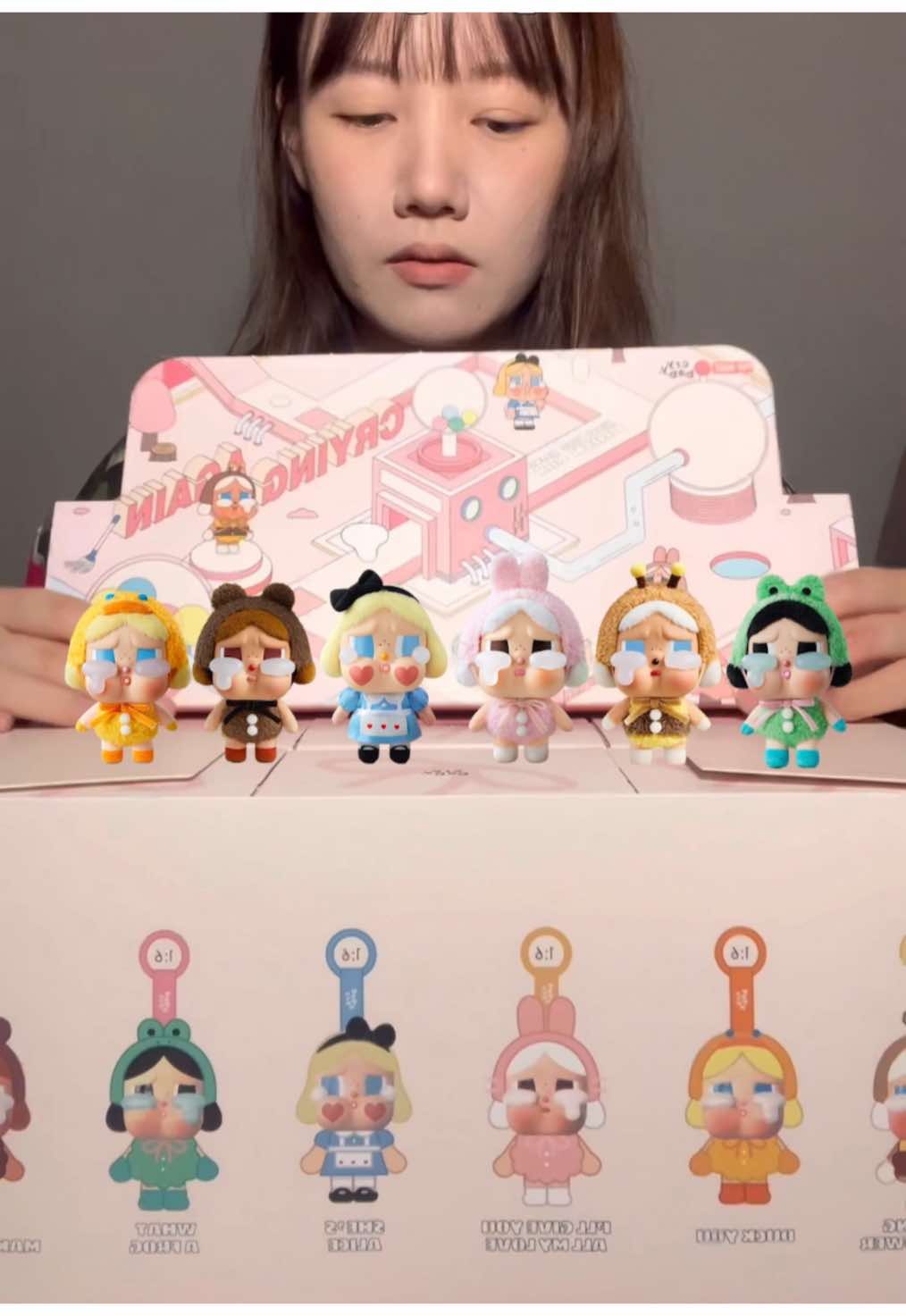 Cry baby unboxing✨ 크라이베이비 언박싱! #popmartunboxing #blindboxunboxing #crybaby #popmartblindbox 