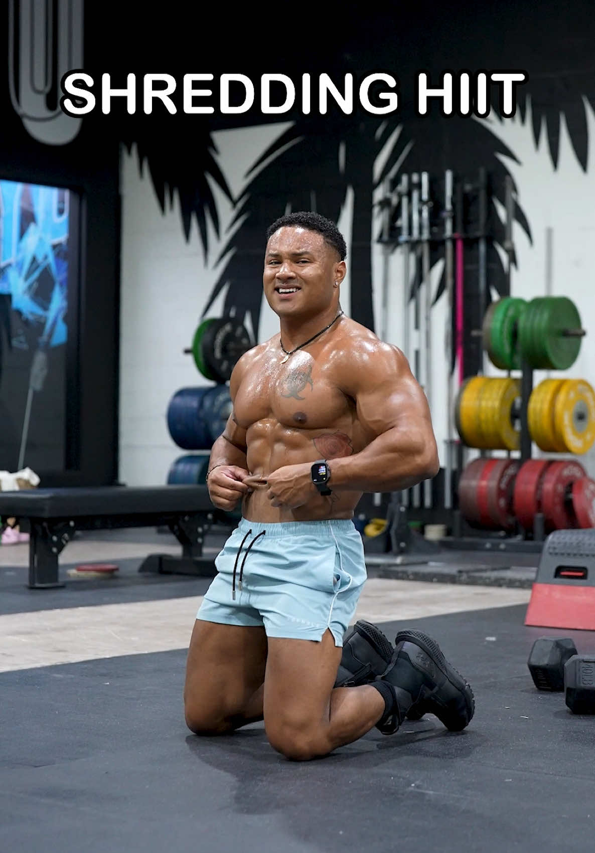 Link in bio for 1:1 coaching  Get rid of your belly faster - Add some hiit 🤛🏽 “Coach I don’t wanna lose my muscles” Me: do you know how hard it is to lose muscle lol Trust me… A few hiit sessions a week will only help you achieve your fat loss goal faster.  You will also become more athletic. And improve your cardiovascular health.  Workout:  3 ROUNDS  30 seconds each movement  60 seconds break #hiit #hiitworkout #hiitcardio #burnfat #fatloss #fatlossjourney 