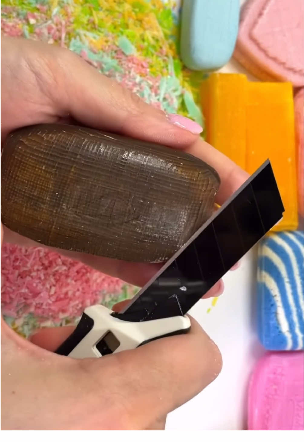 Part 131 | ASMR Soap Cutting #asmrvideo #asmr #asmrtiktoks #satisfying #tingles #satisfyingvideo #asmrsoap #soapcutting #soapasmr #soapcubes #cuttingsoap #asmrsounds #soap #sleep 