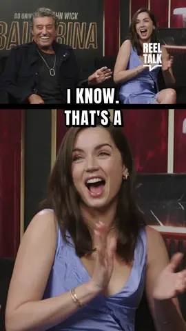 So Ian’s not gonna tell us all his secrets…. #johnwick #ballerina #movie #interview #funfact
