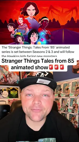 Stranger things takes of 85 animated show🚨 ##strangerthingstalesfrom85 #strangerthings5 #strangerthings #foryou #netflix