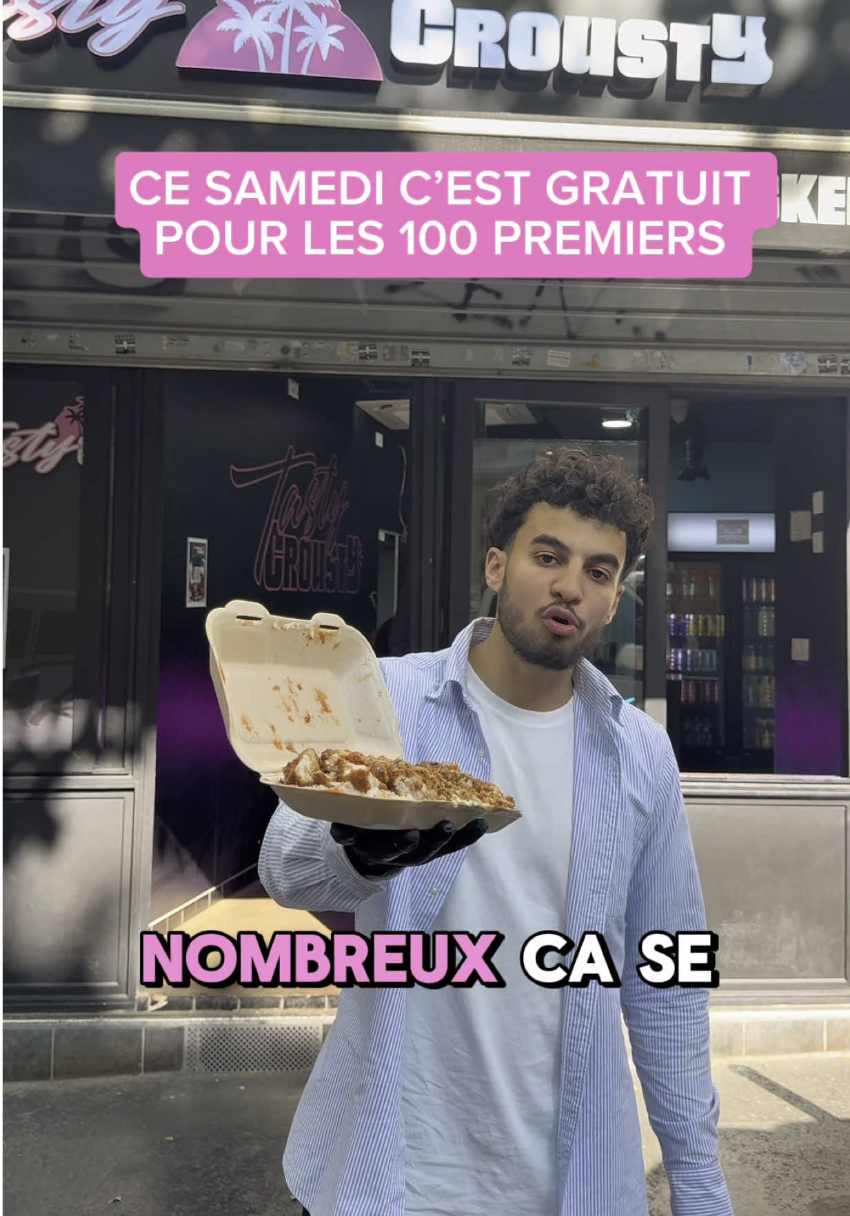 RDV ce samedi 14 Juin au Tasty Crousty du 18eme arrondissement !  À partir de 12h les 100 premiers mangent gratuit !  #tastycrousty #paris #food #fastfood #tasty #18emearrondissement #snack 