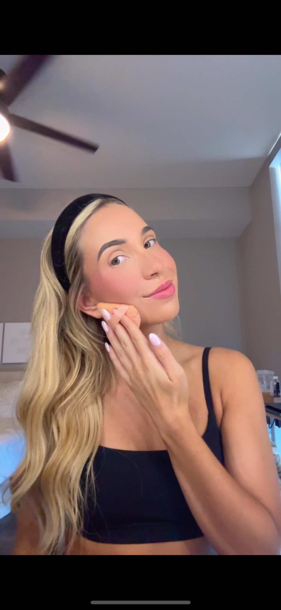 Replying to @francescazampell24 part two🤍 also s/o my lil friend for the week, honey @AP  • #GRWM #NFLcheerleader #MiamiDolphins #DolphinsCheer #BlondeCheerleader #GameDayReady #Makeup #GetReadyWithMe #NFLtrainingcamp #CheerPractice #DanceTraining #CheerGlam  #NFLprep  #GameDayGlam #Miami 