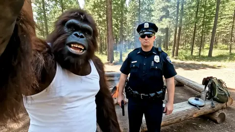 He must not like coffee #bigfoot #veo3 #bigfootvlog #funny #Vlog #blackcoffee #aivideo 