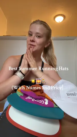 These are my fav running hats! They keep my head cool while protecting me from the sun ( besides wearing SPF). #summerrunning #runningtips #runner #femalerunner #sunprotection #runninghats #brooks #strava #marathon #Running #junerunning  @Brooks Running @The Feed @Alter Ego Running @Outdoor Research 