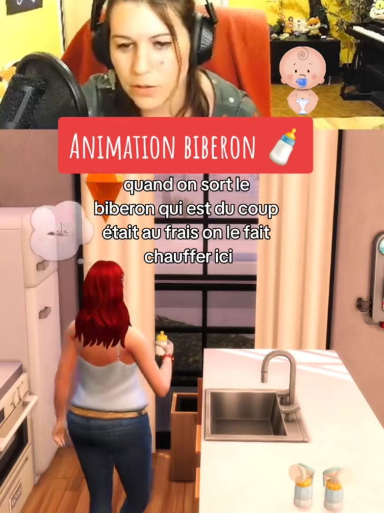 Mod réaliste pour les Sims 4 : le tiktok date mais la fonctionnalité est toujours d'actualité ❤️❤️ cette interaction est tellement adorable en plus de s'intégrer au gameplay du jeu ! Merci à Pandasama pour son excellent mod 🥰 #sims #sims4 #modsims4 #simtok #simtoker #childbirthmod #modaccouchement 
