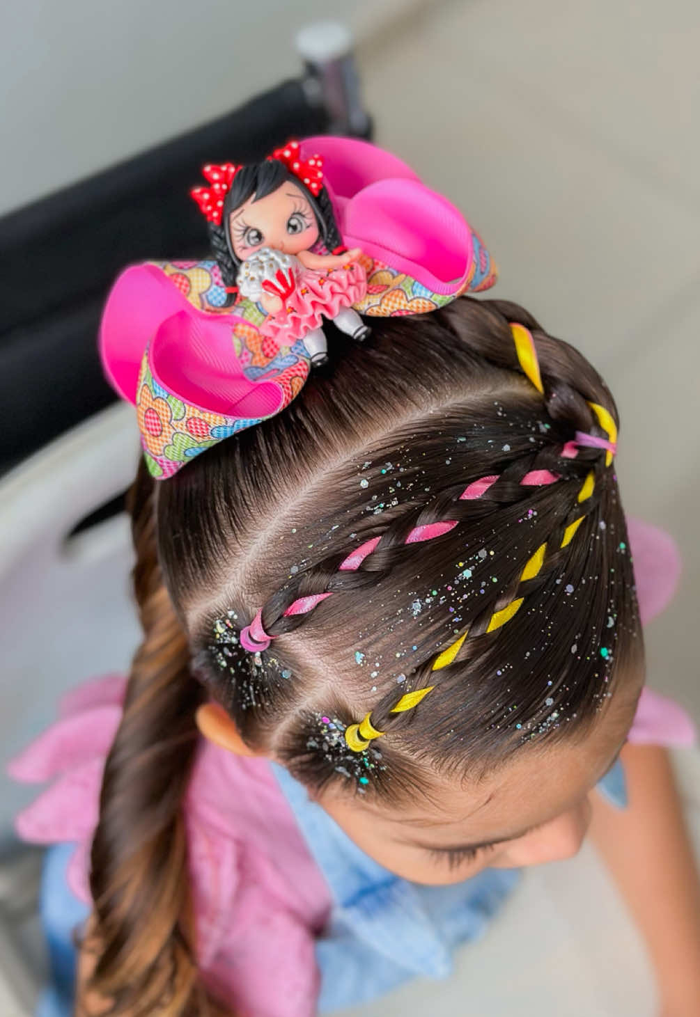 Penteado infantil junino🎀 . . . . . . . #penteadojunino #penteadoinfantil #maedemenina #peinados #penteadosfaceis #penteado 