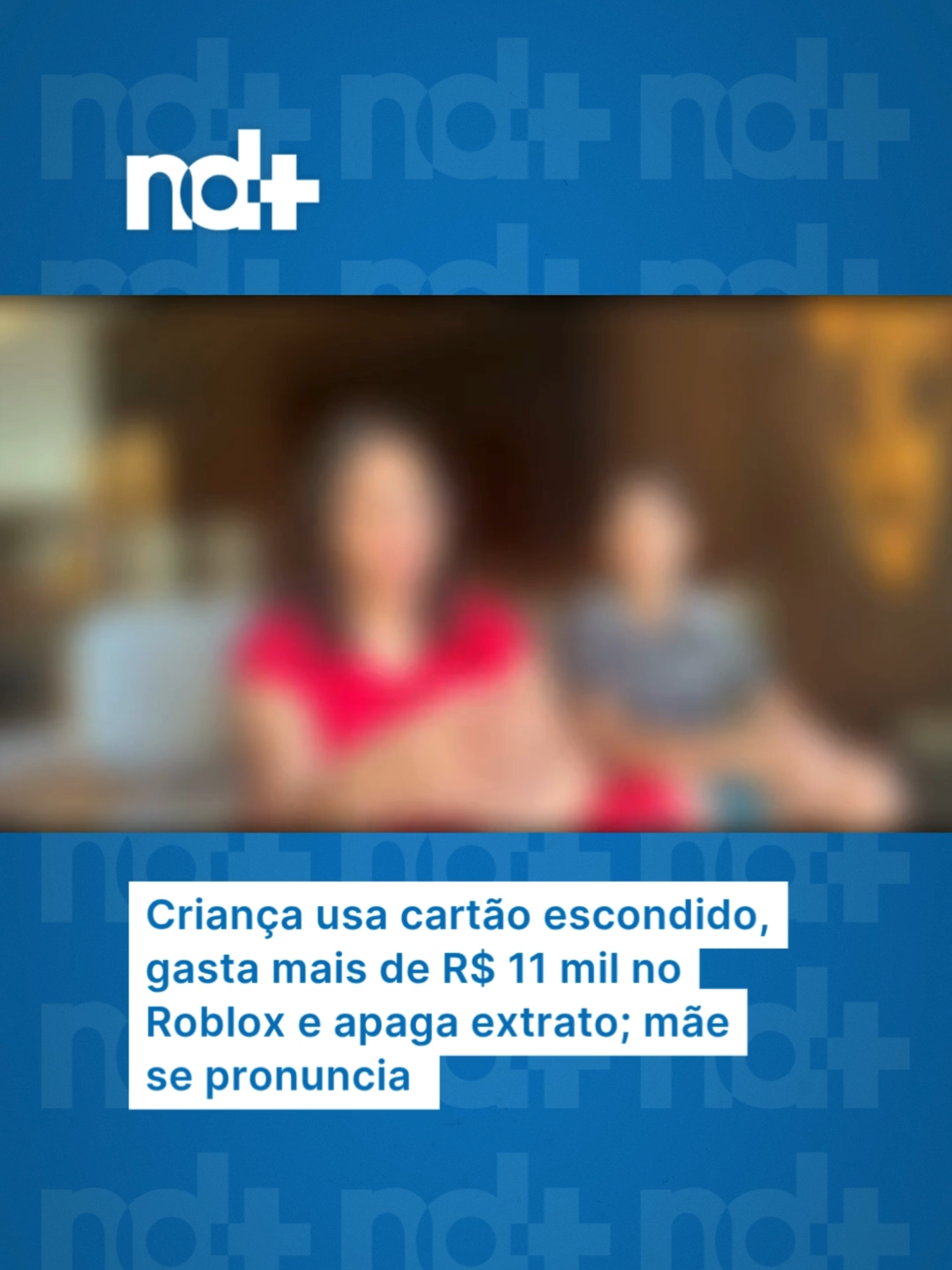 O que era para ser um simples pedido de um açaí, acabou virando uma dor de cabeça para uma família. Um garoto de 9 anos usou o celular da mãe e gastou mais de R$ 11 mil em compras dentro do jogo online Roblox, sem que ninguém desconfiasse. A história foi divulgada pelo irmão mais velho do menino, o cantor Davi Kneip, nas redes sociais e viralizou. Segundo a mãe, o filho acessou o aplicativo do banco, habilitou o cartão para compras e usou os dados dela para realizar dez pagamentos.  Para manter o segredo, o garoto apagava os comprovantes e silenciava as notificações. Só depois de um tempo os responsáveis descobriram o rombo. A mãe, visivelmente abalada, afirmou que sempre acompanhou de perto a vida do filho e que a situação a pegou de surpresa.Ela acredita que o comportamento foi motivado por influências externas. “Não é o dinheiro que me dói. É a atitude do Felipe”, disse. Felipe também gravou um vídeo pedindo desculpas e disse que está arrependido. 🎥 Reprodução/Redes Sociais #NDmais#internet#jogosonline#notícias