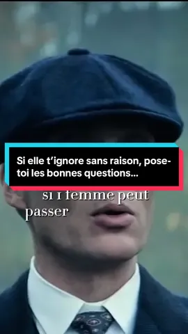 Si elle t’ignore sans raison, pose-toi les bonnes questions… L’amour ne se cache pas derrière le silence. Un soldat ne mendie pas l’attention. 👊 #Relation #Respect #Motivation #Soldat #Conseils #AmourSain #TikTokMotivation #CapCut #citation #peakyblinders #thomasshelby #shelby 
