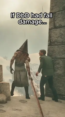 I'd kinda like to see what DbD would be like if it had fall damage ngl xD #deadbydaylight #dbdtiktok #dbdclips #dbdmemes #fyppppp #fyp #fypageシ #trendingvideo #dbdvideos #deadbydaylightmoments #deadbydaylightfyp #deadbydaylighttok #dbd #thedweet