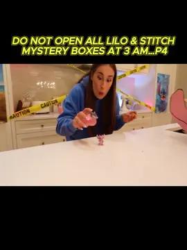 DO NOT OPEN ALL LILO & STITCH MYSTERY BOXES AT 3 AM…P4#thebesties #challenge #liloandstitch #fyp #gost