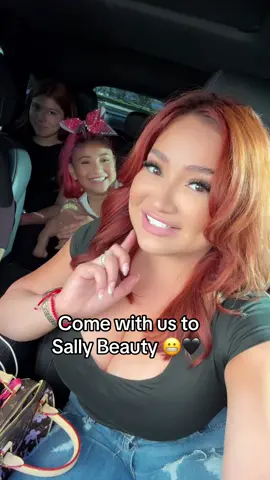 Come with us to Sally Beauty to buy black hair dye 😬🖤 