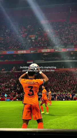 you don’t have to work for a club to create content for your portfolio 🤭 #football #footballtiktok #sports #workinginsports #womeninsports #sportsmarketing 