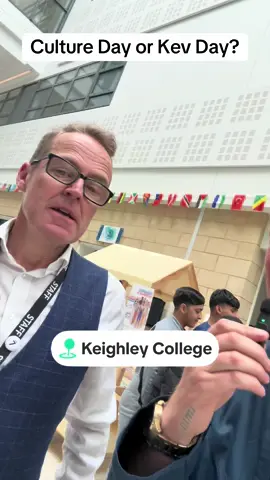 Culture Day or Kev Day? #college #keighley #culture #tik_tok #fyp #videoviral #bradford #celebration #community 