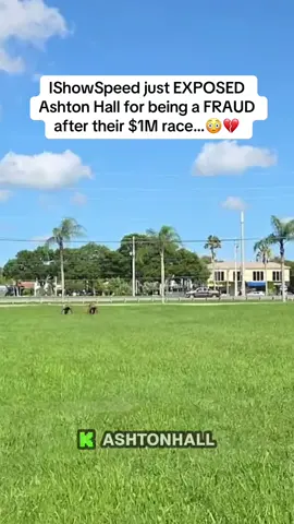 IShowSpeed just EXPOSED Ashton Hall for being a FRAUD after their $1M race…😳💔 | #ashtonhall #ishowspeed #race #speed 