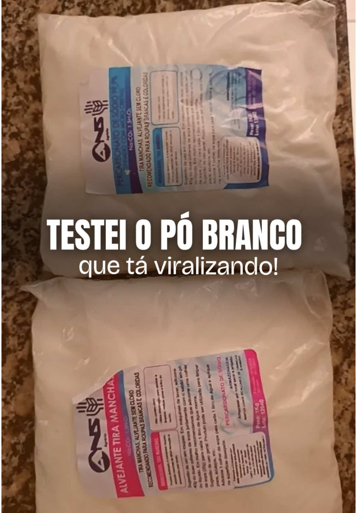 Testei o pó branco que todo mundo tá falando... E vou te contar: não é só modinha, não. Tirou o amarelado da camiseta, mancha antiga de desodorante e ainda acabou com o cheiro de mofo dos panos de prato. ✨ E o melhor: não tem cloro, não tem cheiro e ainda é ecológico. Já deixei separado aqui porque isso merece replay toda semana. 💬 Ou comenta “pó branco” que eu te mando! #sotrembao #achadinhosshopee #limpezapesada #tiramancha #organizacaodolar #percarbonatodesodio #faxinaperfeita