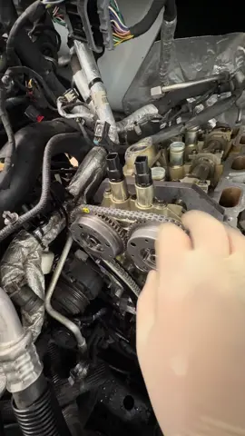 Really don’t feel like doing this job. There’s parts and bolts everywhere. #mechanic #quit #fired #help #timingchains 