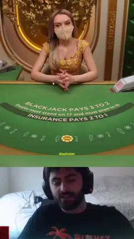 Blackjack is never just about the cards ♠️ #fyp #casino #gambling #blackjacktok
