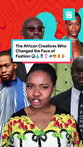 🧣👗🌍The last 15 years have seen a new wave of creatives from Africa and its diaspora bring fresh energy to a global fashion industry long in need of new perspectives. 🎤 @Yinka Owate👩🏽‍🦱🇳🇬🇬🇧  @nelsonfromnorman____ #africancreatives #OkayAfrica15 #okayafrica 