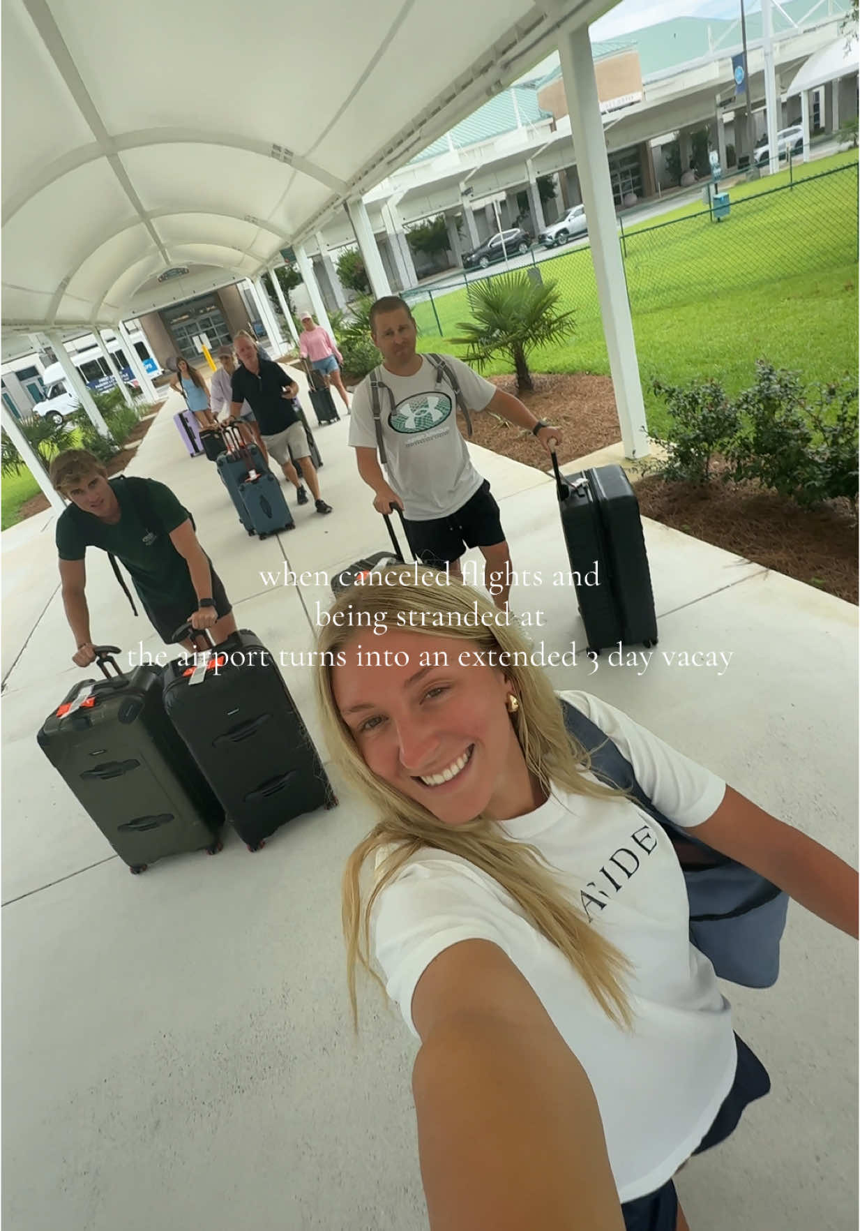 yay for cancelled flights ig?? #florida #airport #fyp 