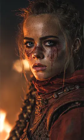 Ragnarok #MadMaxStyle #PostApocalypse #PostApocalyptic #ragnarok #strongwomen #VikingLegends #NordicPride #VikingMythology 