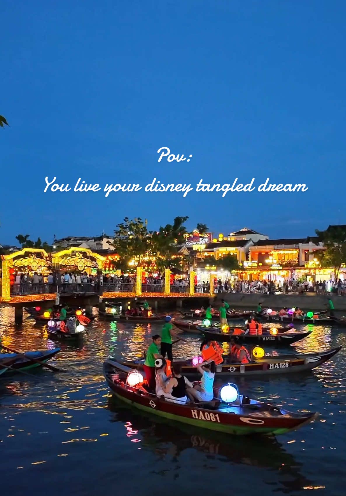 Ticked off my bucket list: Lantern boat ride in the heart of Hoi An 🛶✨ #lanternboatride #hoian #vietnam #CapCut 