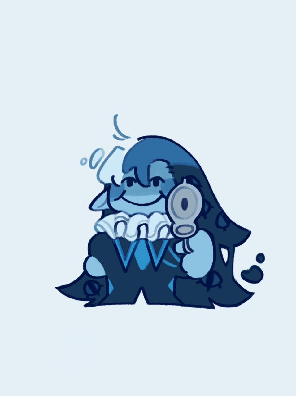 I'm back y'all with stupid shit to show 😨🔥 #shadowmilkcookie #purevanillacookie #shadownilla #crk #cookierunkingdom #art #drawing #digitalart #illustration #animation #silly #trend #fyp #foryou 