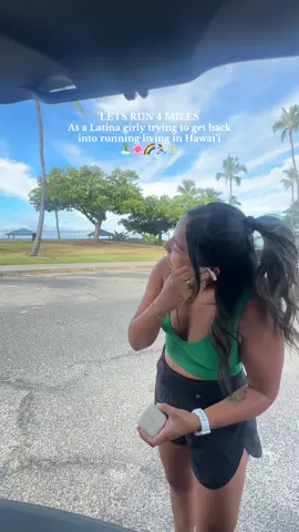 4 miles for breakfast 🤪💗 My marathon training officially starts at the end of this month and I have BUTTERFLIES!! 🦋 My goal is to wake up earlier for my runs but let’s just say I’m working on that 🤣🤣  @lululemon @Shokz Sports @On  #marathontraining #marathon #summerrunning #runnergirl #Running #runningvlog #runningmotivation #latinarunner #fypp #oahuhawaii 