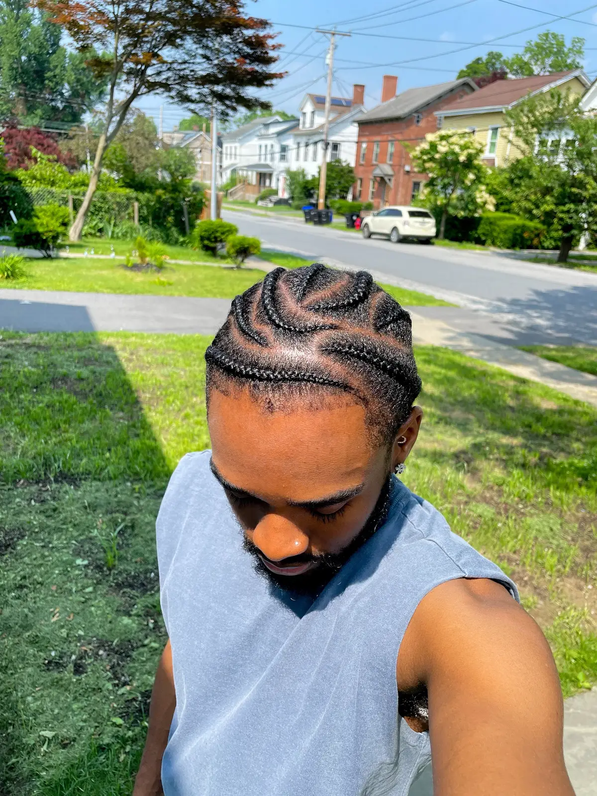 Inspo for your next braid session  #mensbraidstyles #blackmenbraids #braidstyles #braidinspo #braidinspoideas #menshair #blackmenshair #blackmensbraids #braidsformen #braids #braidstyles #braiding #hairgrowthtips #hairgrowth 