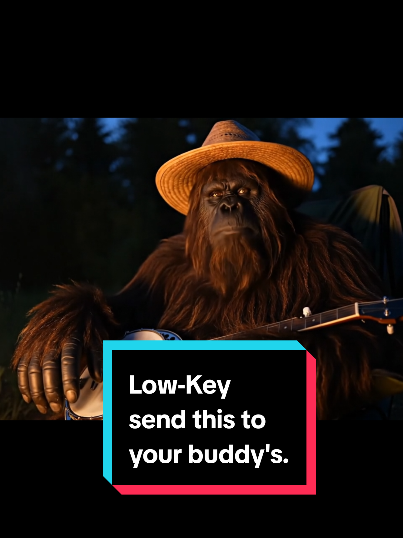 Billy Bigfoot is an ally but loves to troll.  HAPPY PRIDE MONTH. #shadytales #bigfoot #funny #viral #pridemonth #buddy #fyp #foryoupage #trending 