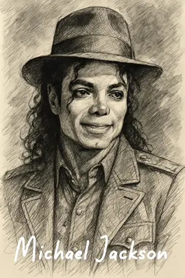 Celebrity Sketch Portrait  #aigenerated #aiart #celebrity #chatgpt #drawing 