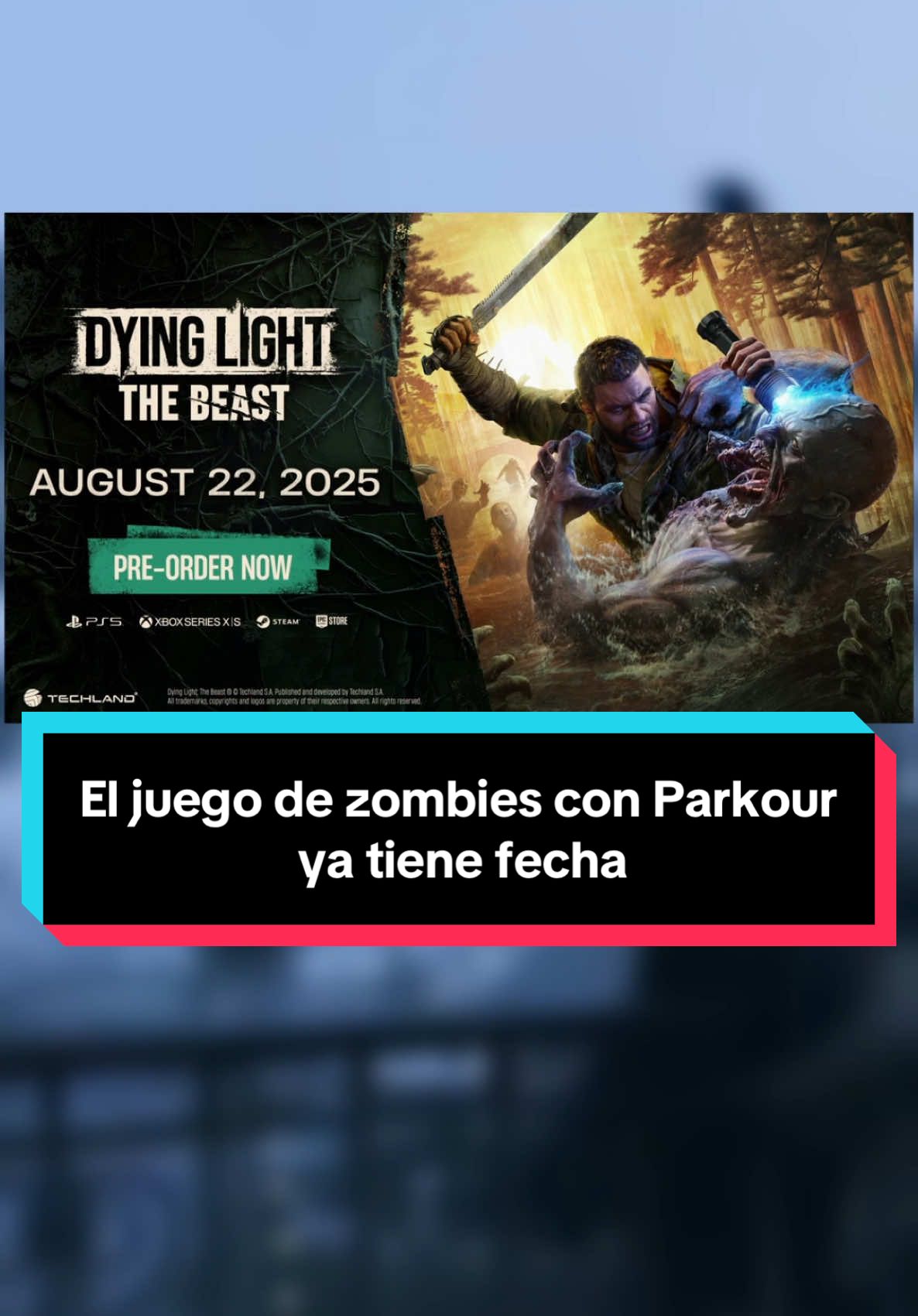 El mejor prota está de regreso #DyingLightTheBeast #UnleashTheBeast #videojuegos 