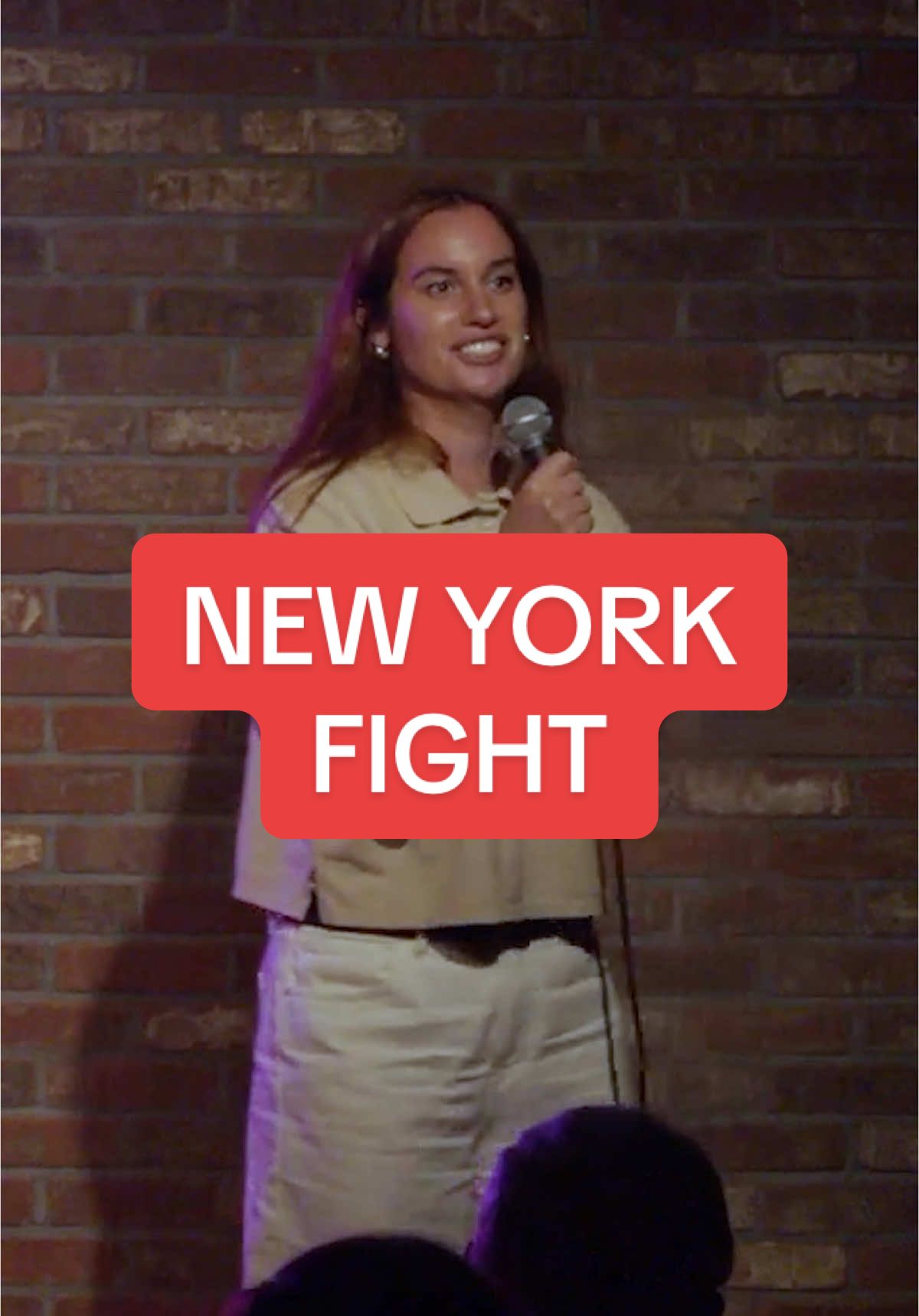 This is an example of New Yorkers showing eachother affection. Get tickets to my new show!!!