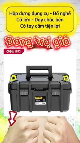 Hộp đựng dụng cụ, đồ nghề cỡ lớn #xuhuong #shopgiadunguytin #xuhuongtiktok #thinhhanh #viral #viralvideo #review #fyp #fpy #dogiadung #giadungtienich #giadungtienich #dungcusuachua #hopdungdungcu #hopdungdonghe 