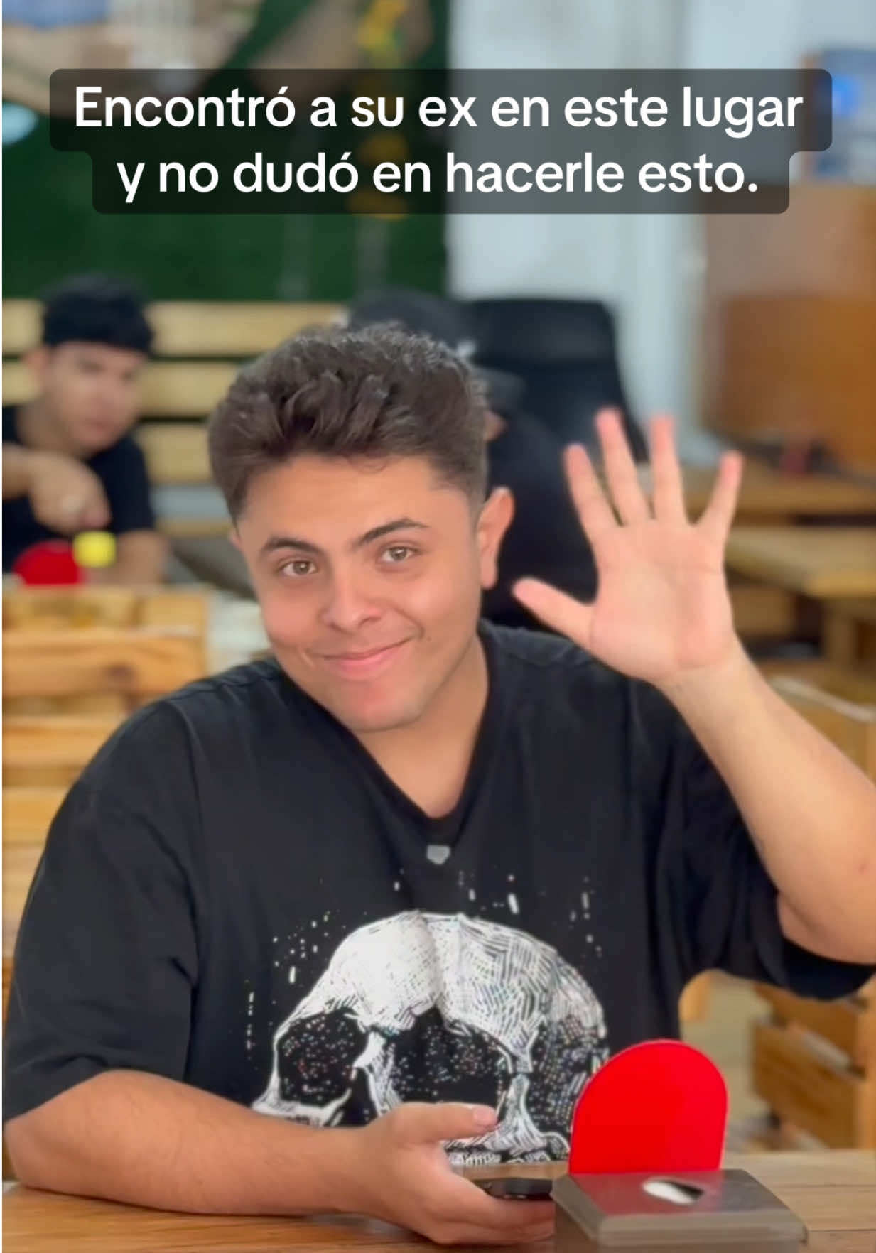 Encontró a su ex en este lugar y no dudó en hacerle esto.#mexico #usa 