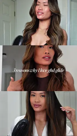 3 reasons why I love my @ghd Australia and New Zealand glide! 😍 If you're looking to level up your hair game but love quick, easy & effortless styling - this is for you! Now is the perfect time to get your hands on ghd's iconic tools, with up to 30% off! Use my code SARAHXGHD to save an extra 5% 🥰 AD #ghdanz #ghdglide #hairtok